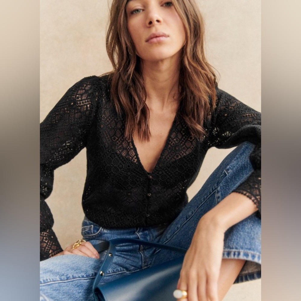 Sezane Gaya Blouse from organic cotton